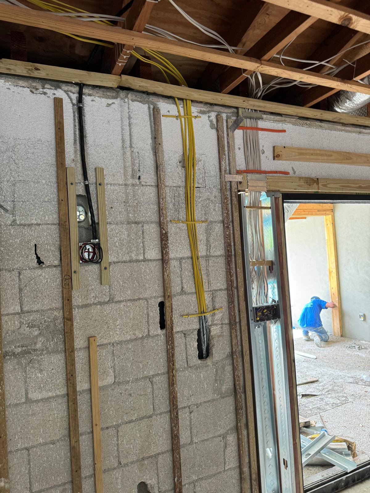 5000 SF Home electrical work with permit and all code compliance