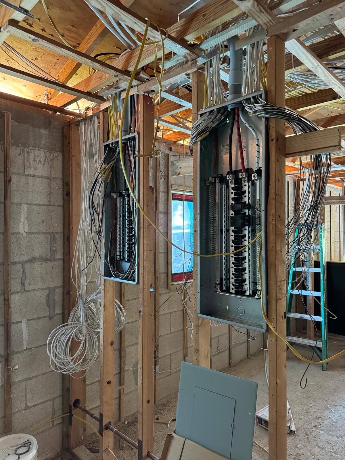 5000 SF Home electrical work with permit and all code compliance