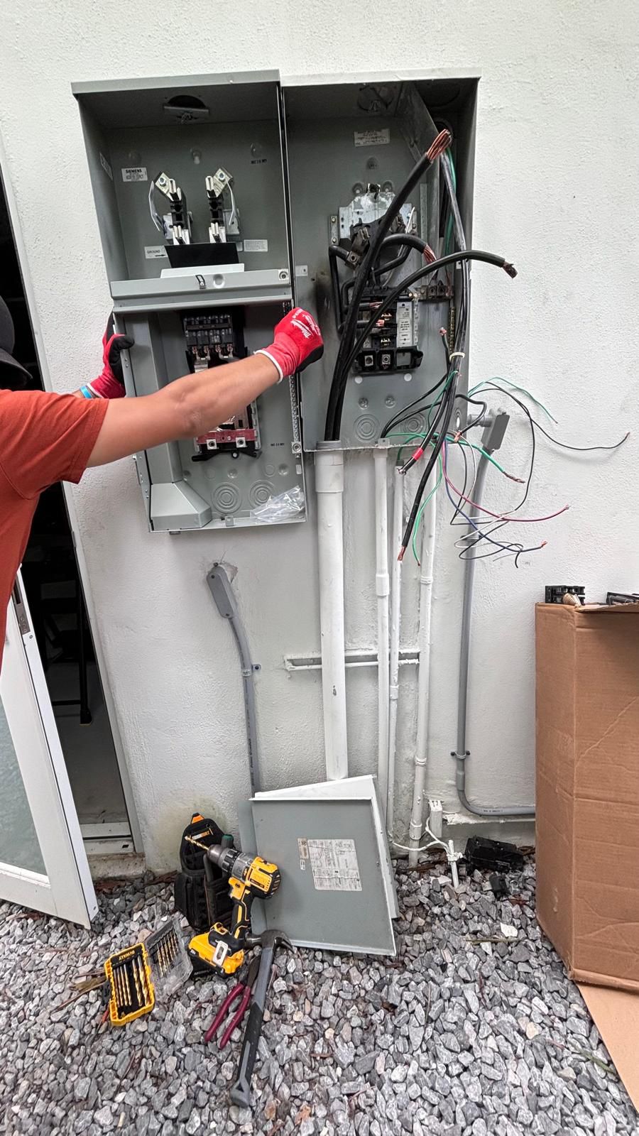 main breaker panel installation in West Palm Beach (8)