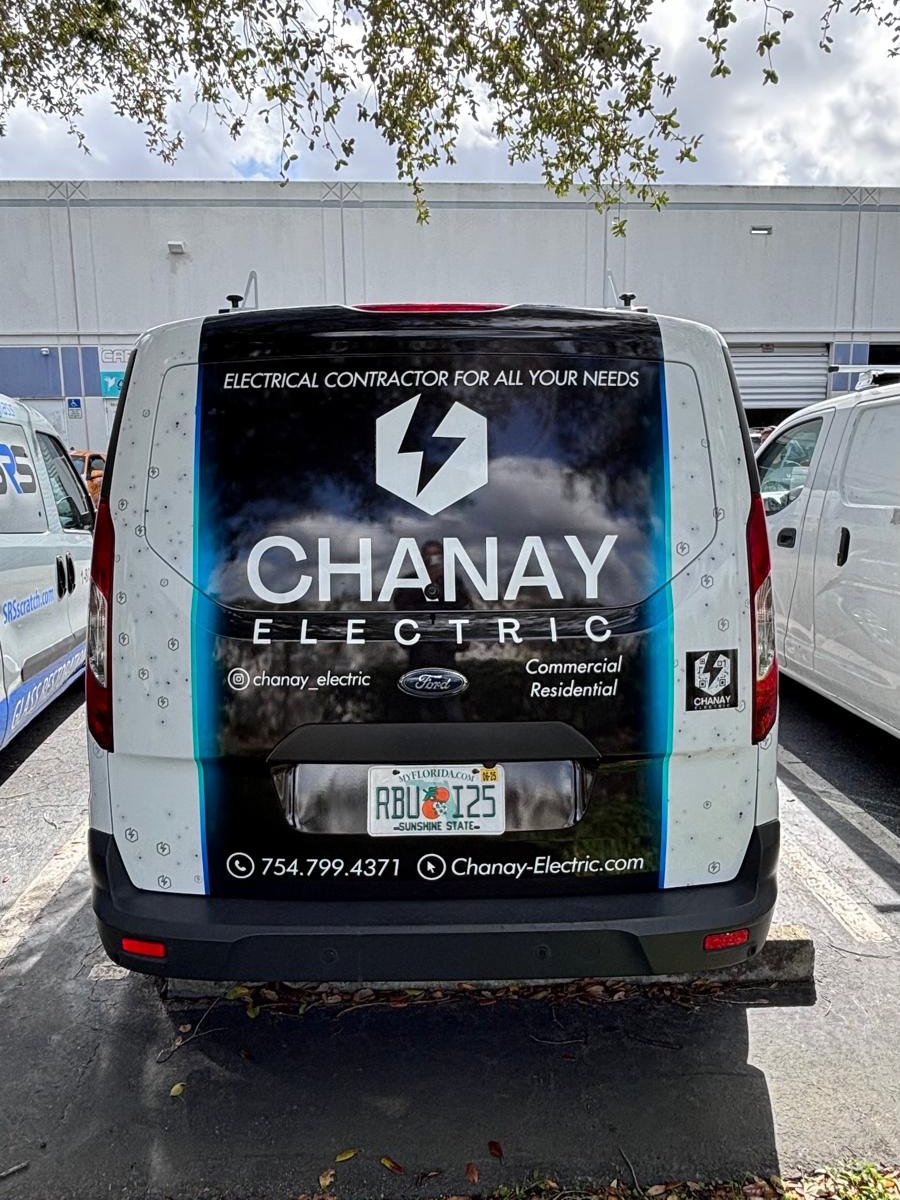 Chanay Electric working van