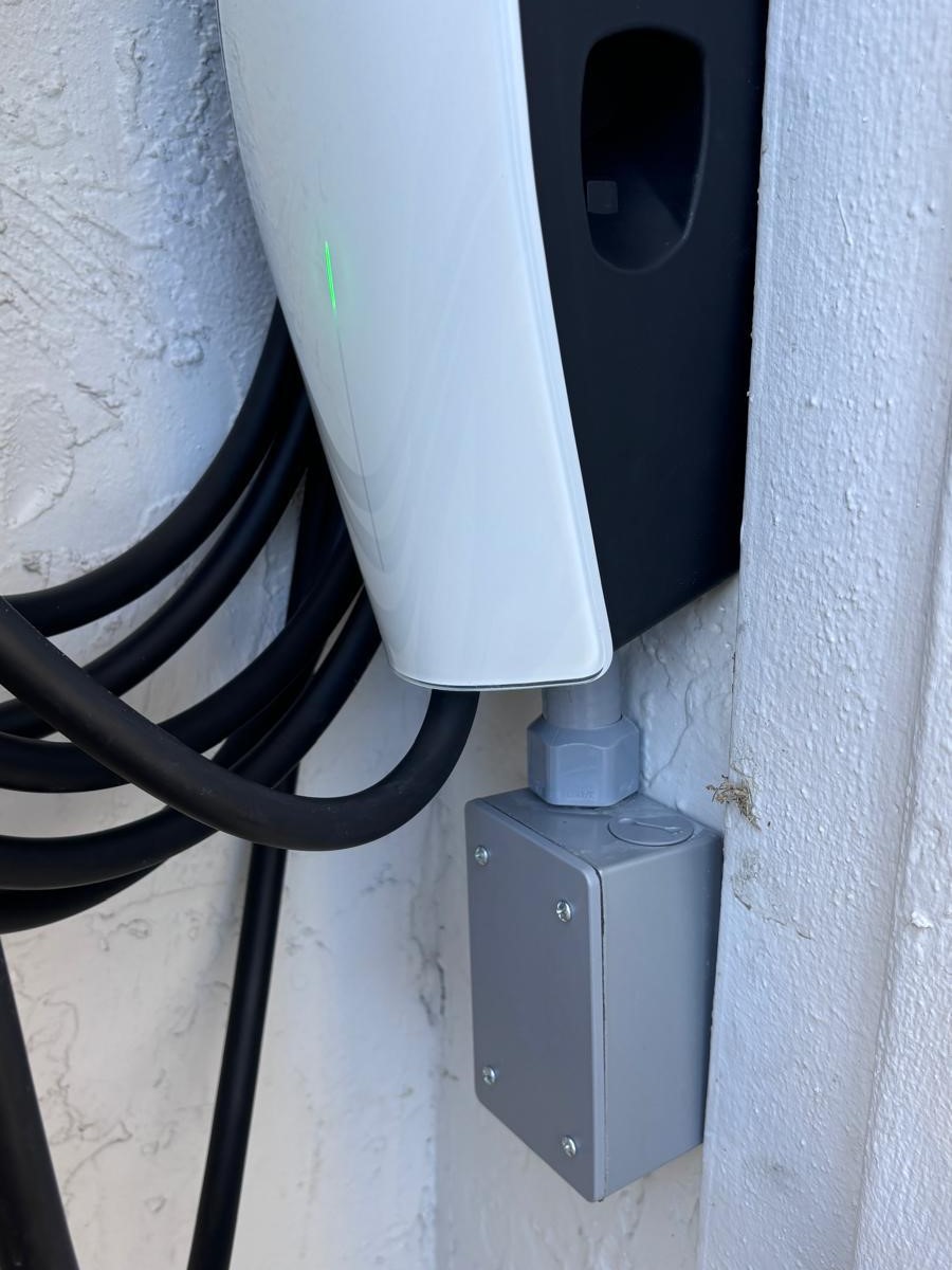 Electric car charging stations