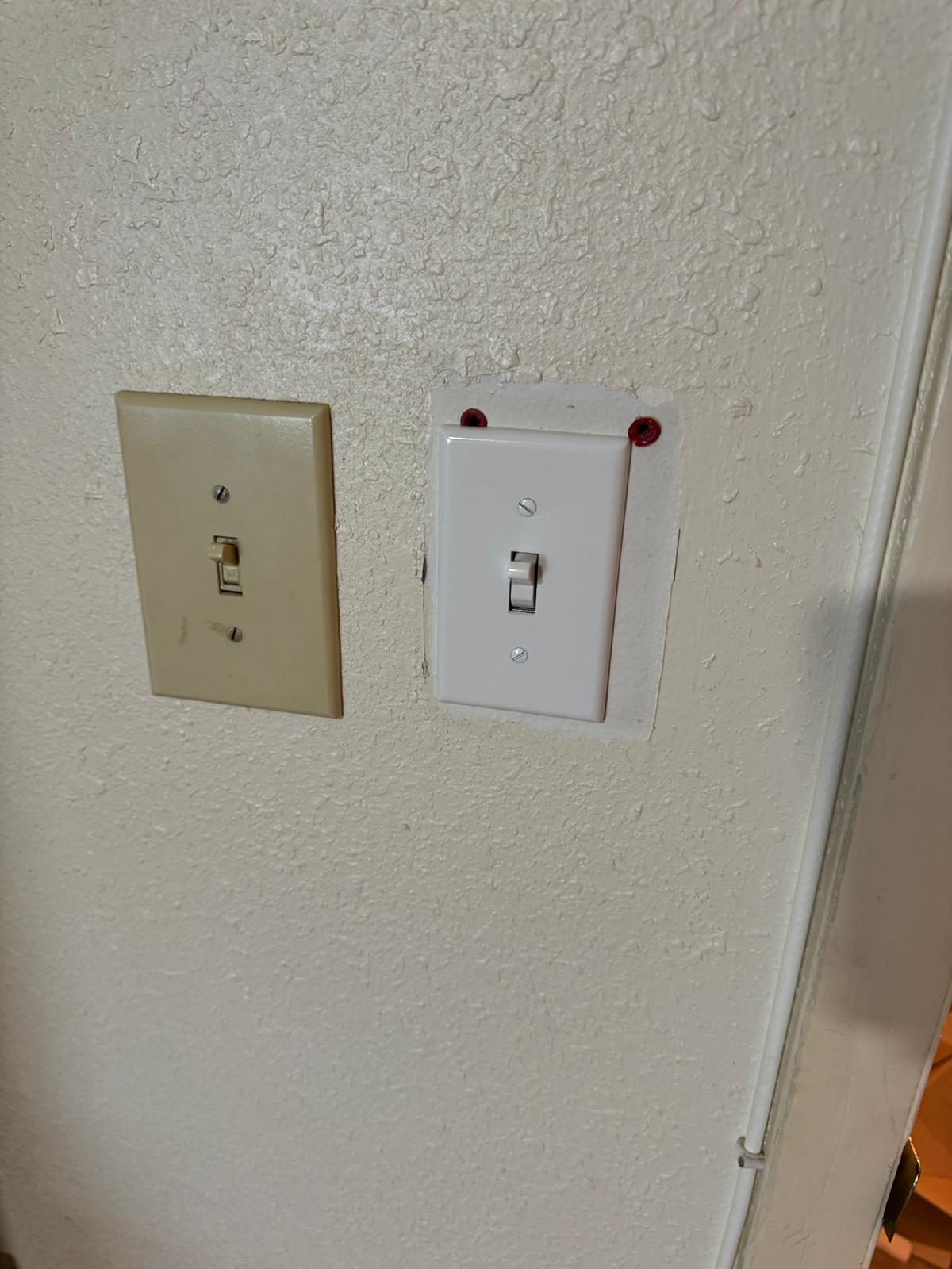 New fan and switch installed in West Palm Beach