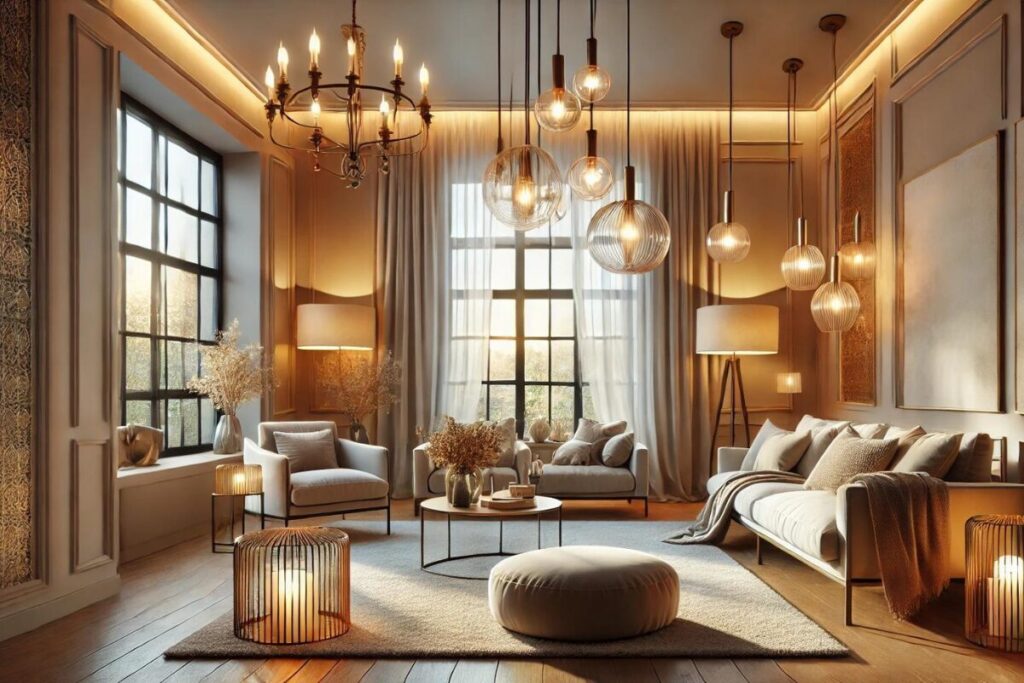 Indoor and Outdoor Lighting in Plantation
