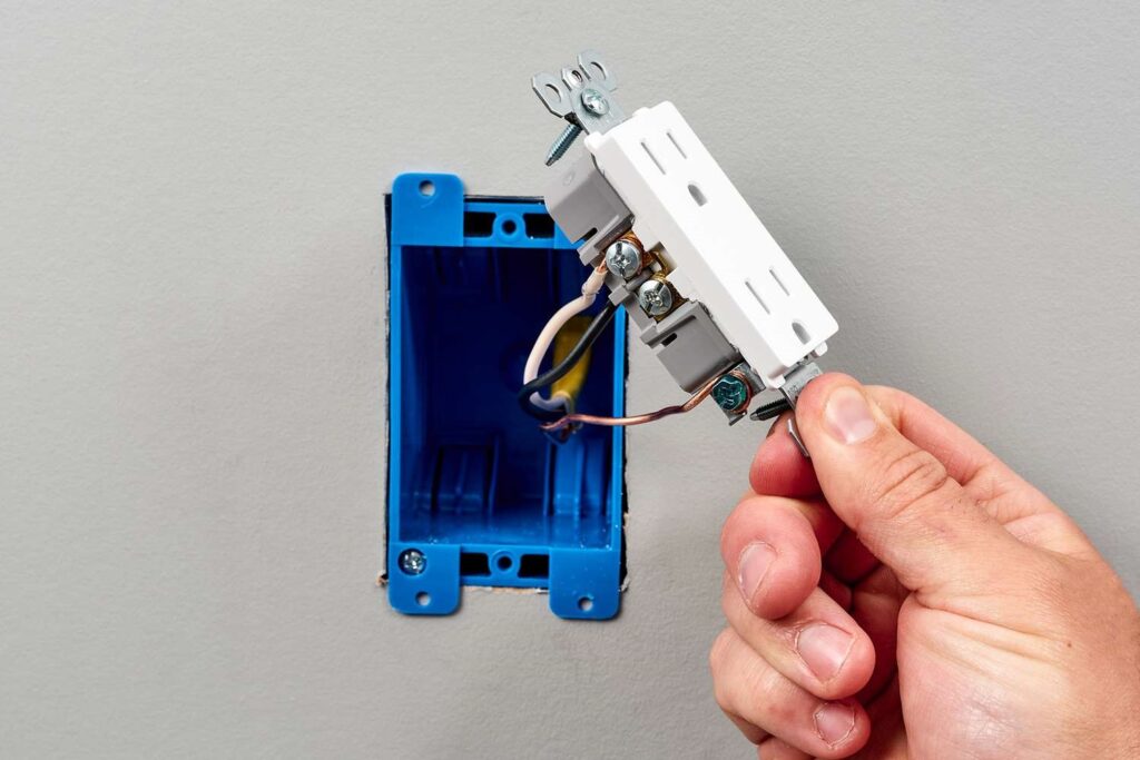 Outlet installation in Plantation, FL